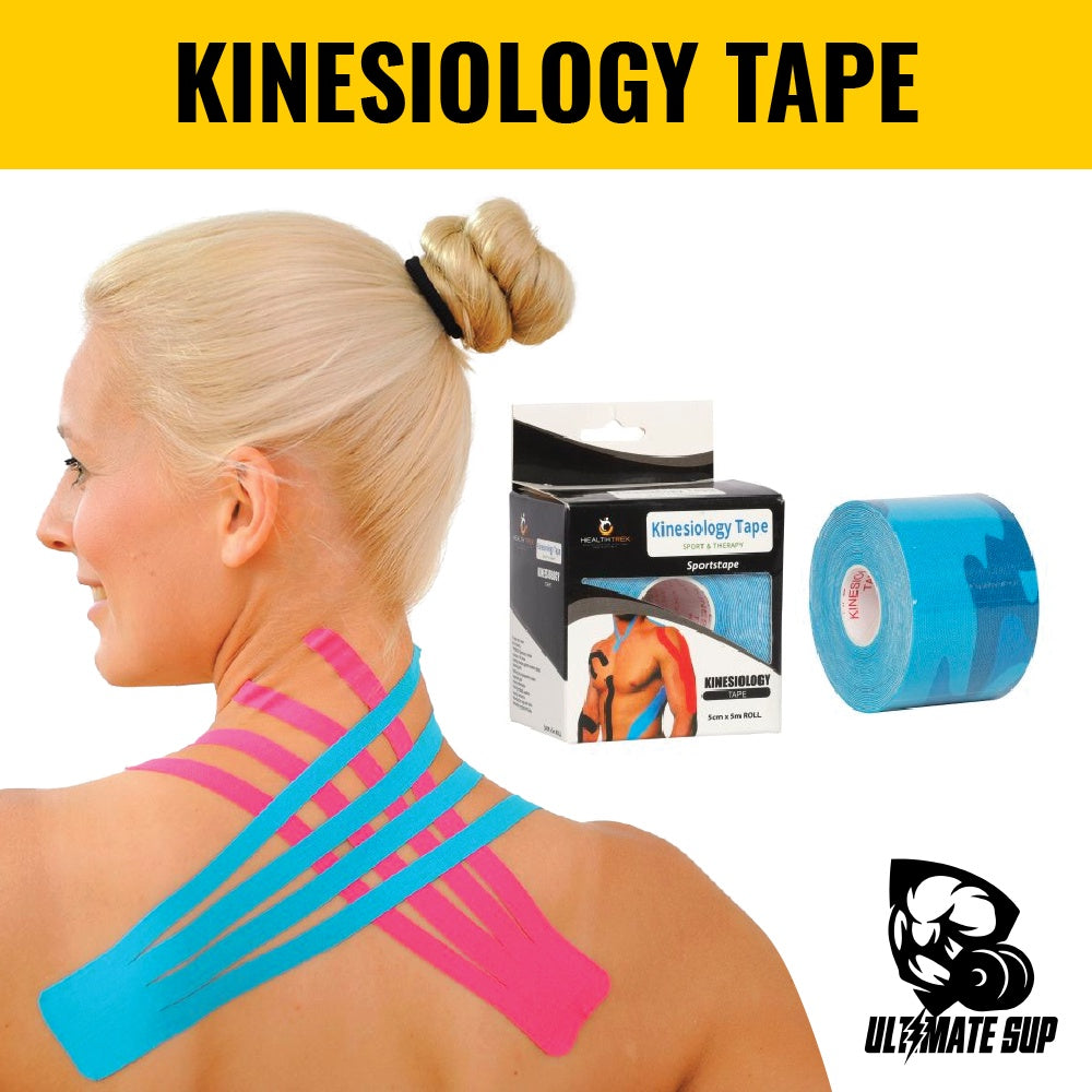 UltimateSup, Kinesiology Tape, Sports Tape, Cotton, Spandex, Acrylic Glue, With Various Colors - Ultimate Sup Singapore