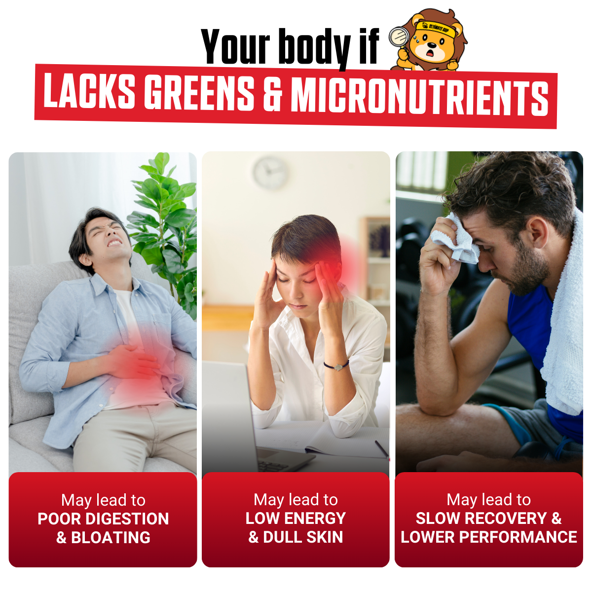 Mutant Big Greens, 40 Epic Superfoods, Spirulina, Probiotics, Muscle Recovery 30 servings - Ultimate Sup Singapore