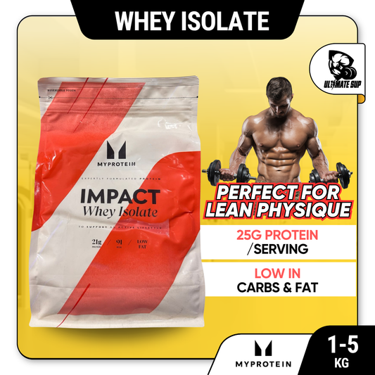 Myprotein, Impact Whey Isolate, 1kg - 2.5kg