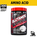 Nutrex Research, Glutamine Drive, Muscle Recovery, Muscle Growth, Amino Acid, Gut Health, Unflavored, 300g - Ultimate Sup Singapore