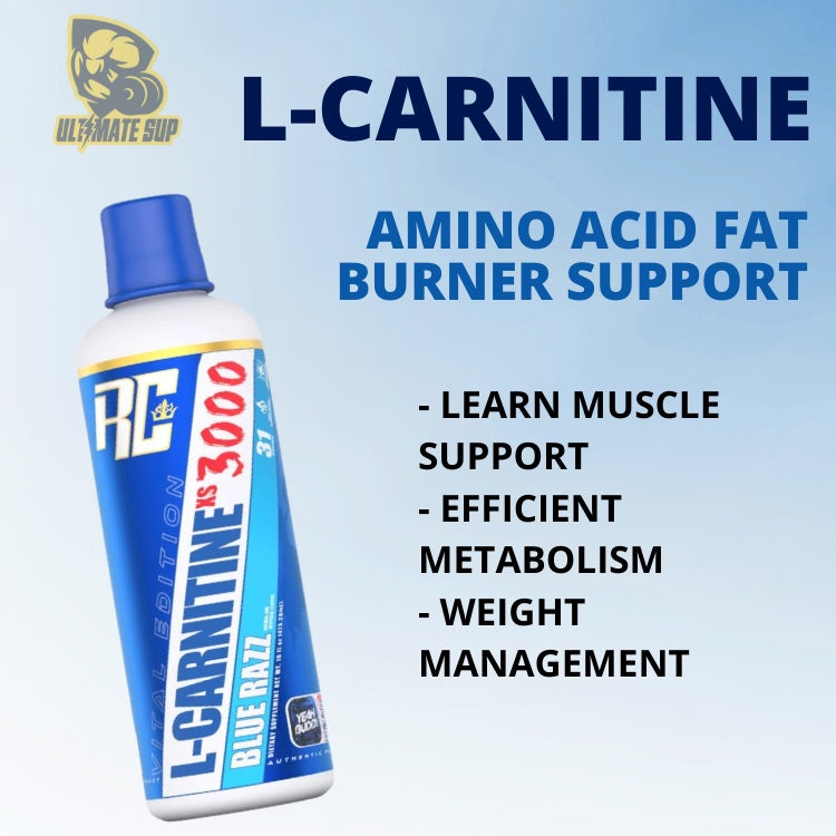 Ronnie Coleman L-Carnitine - 3000 Blue Raspberry - Ultimate Sup Singapore