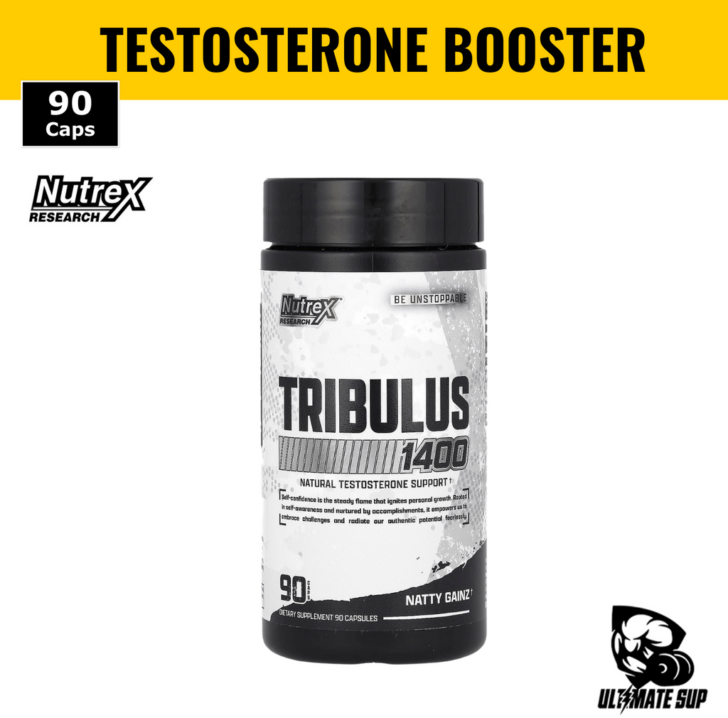 Nutrex Research, Tribulus 1400, Testosterone Booster, 90 Capsules, Thumbnails