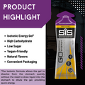 Science In Sport GO Isotonic Energy Gels, Running Gels with 22 g Carbohydrates, Low Sugar, 6 - 30 pack, 60 ml Per Serving - Ultimate Sup Singapore