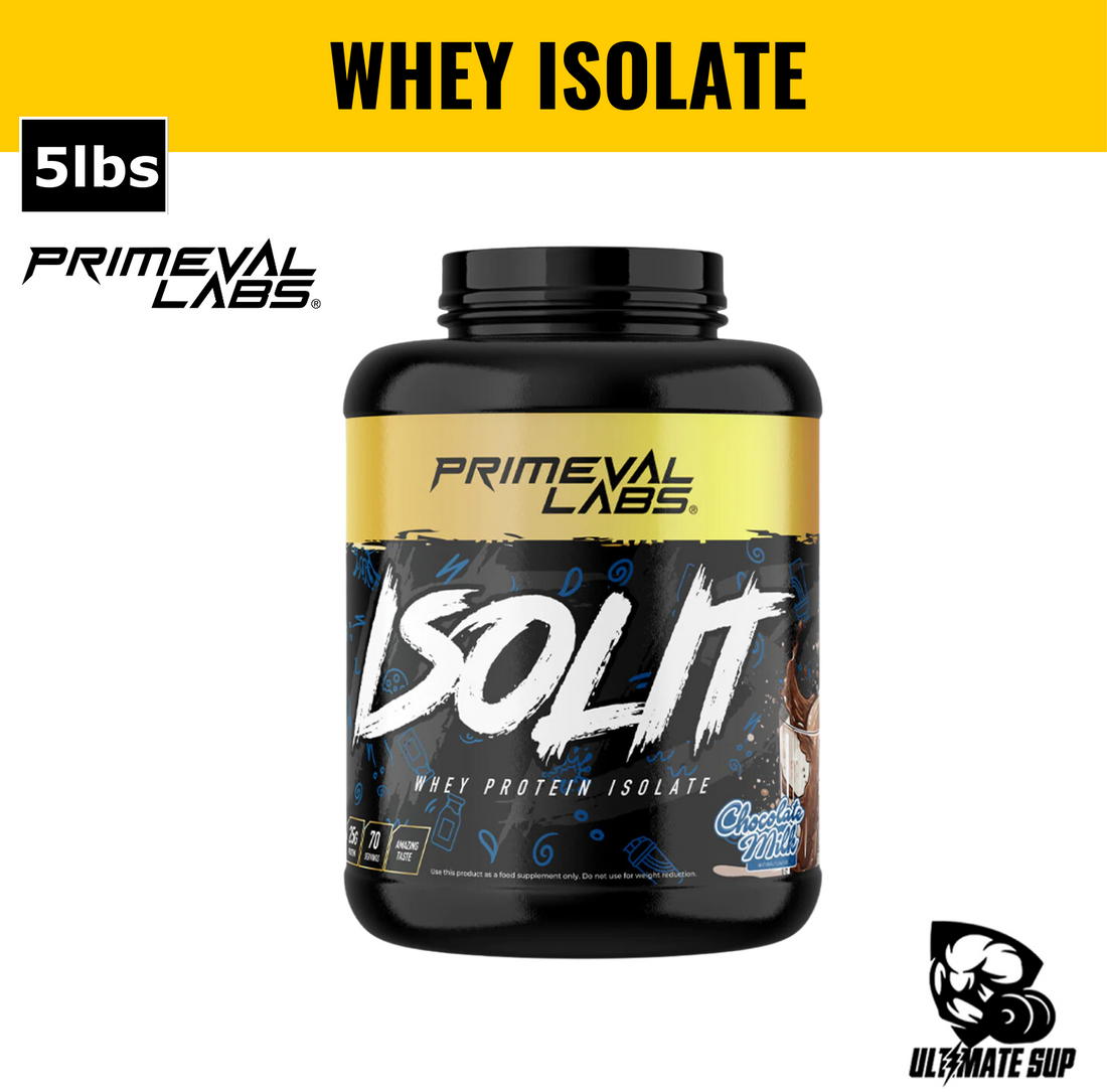 Primeval Labs ISOLIT Whey Protein Isolate 5lbs - Ultimate Sup Singapore