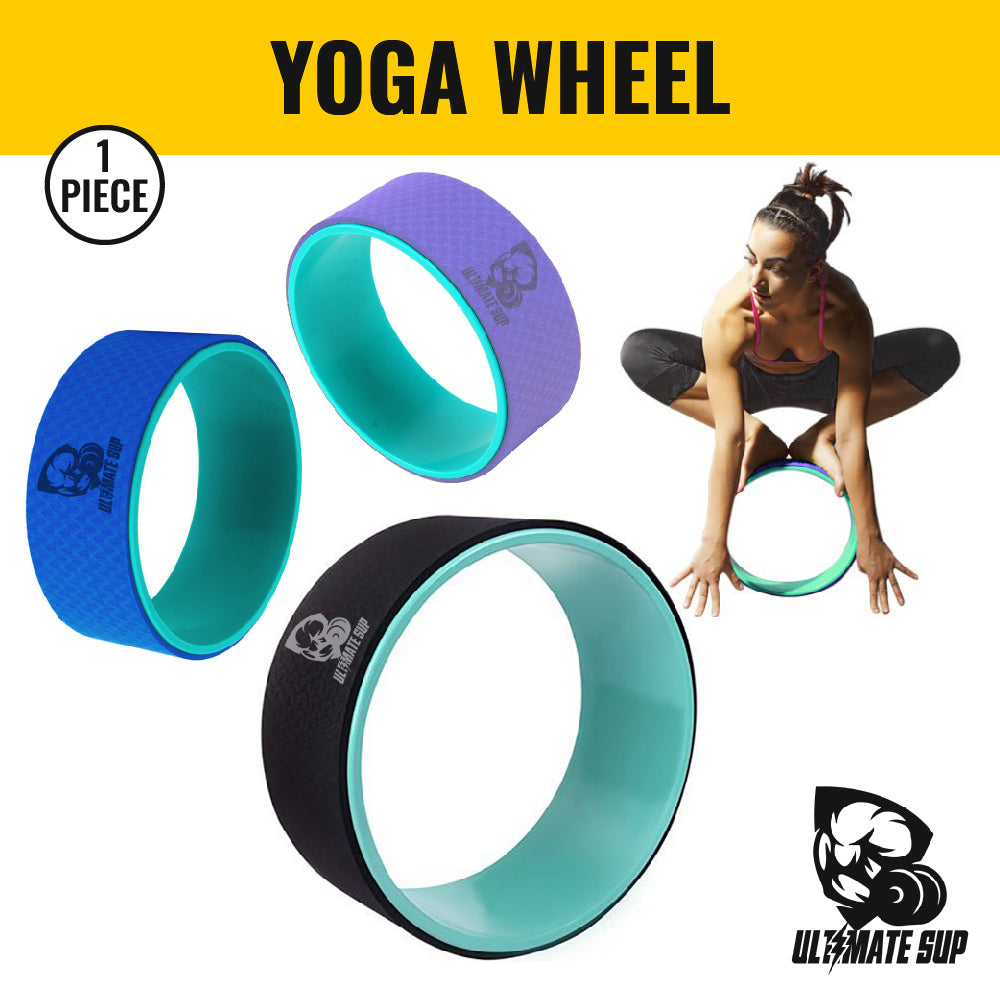 Ultimate Sup Yoga Wheel for Yoga Pilates Exercises & Stretching