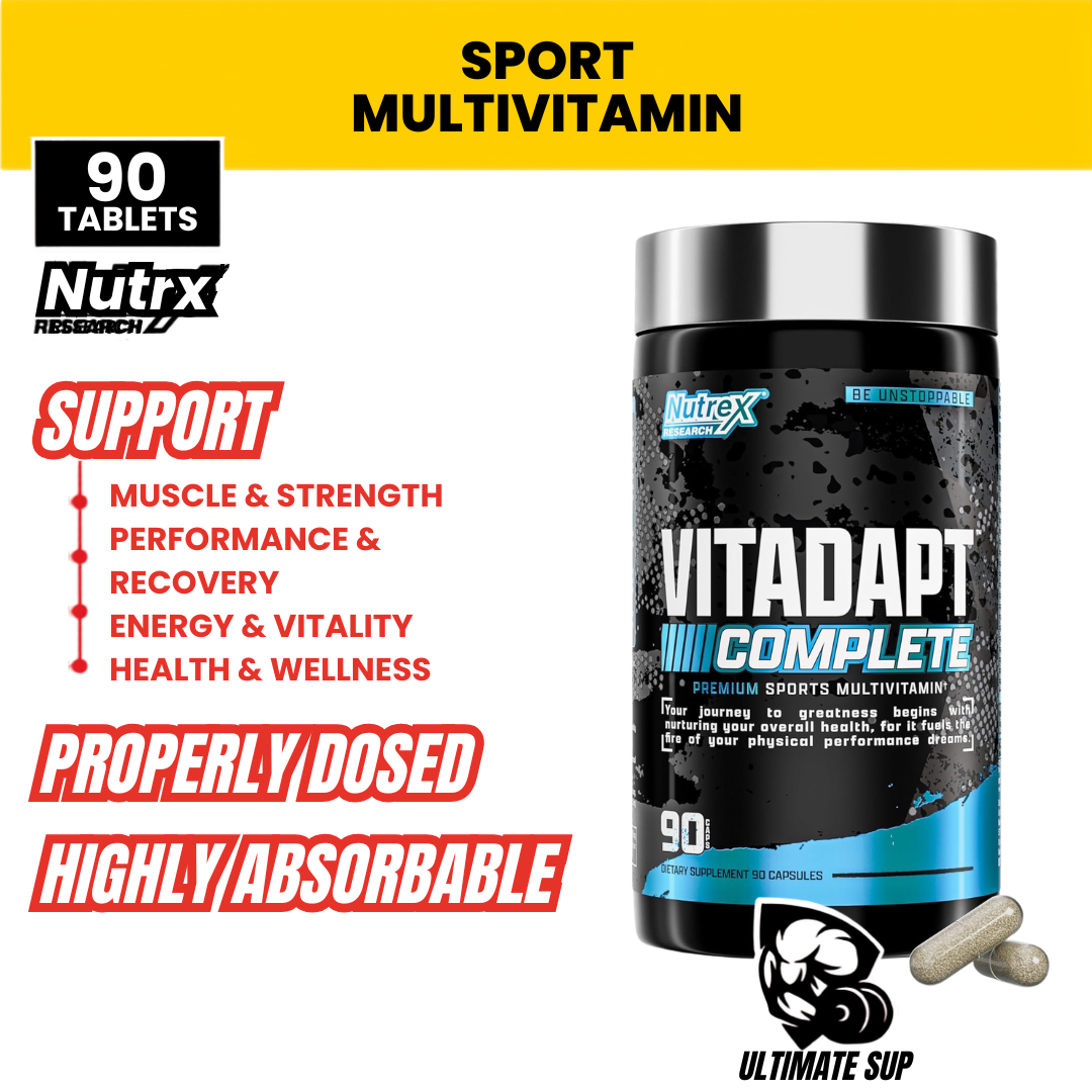 Nutrex Vitadapt Complete Sports, Multivitamin, 90 Tablets