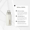 Frost Vial, 600ml, Thermal Flask Insulated Stainless Steel Water Bottle, Double Layer, Threadless Lid - Ultimate Sup - Ultimate Sup Singapore