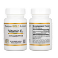 California Gold Nutrition, Vitamin D3, 125/50 mcg (5,000/2000 IU), 360 Fish Gelatin Softgels - Ultimate Sup Singapore