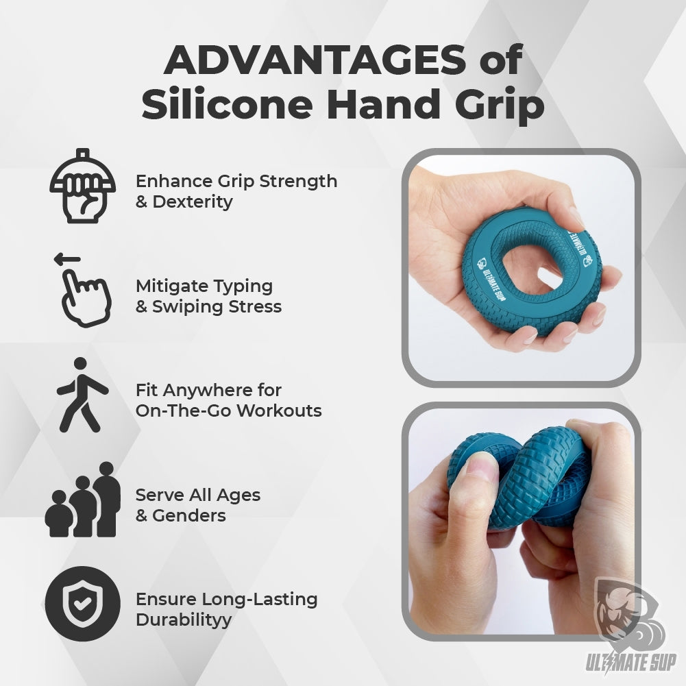 Ultimate Sup, Silicone Hand Grip, 20-80lb - Ultimate Sup Singapore