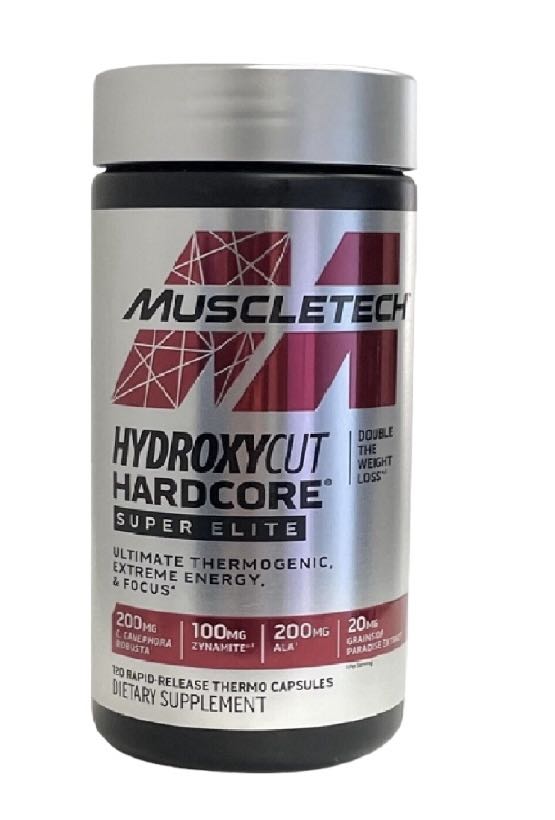 Hydroxycut, Hardcore Elite, 110-120 Caps - Ultimate Sup Singapore