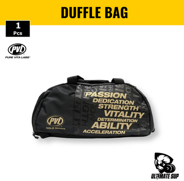 PVL Ultility Duffle Bag, 100% Polyester, Padded Shoulder Straps Included - Ultimate Sup Singapore