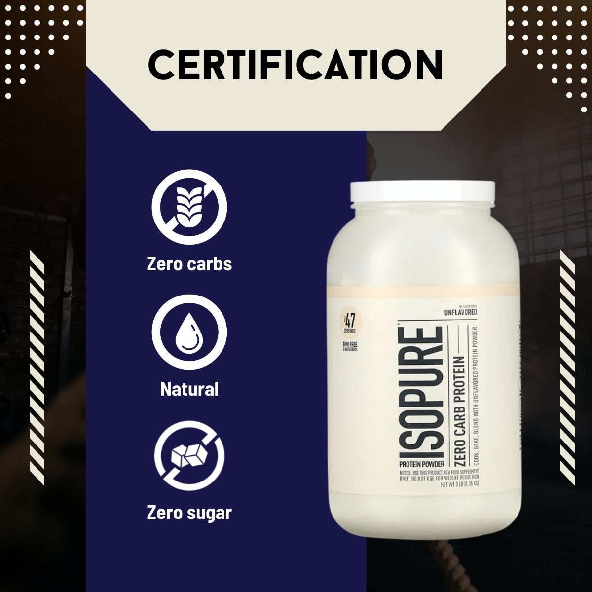 Isopure Zero Carb Protein 1 3lb