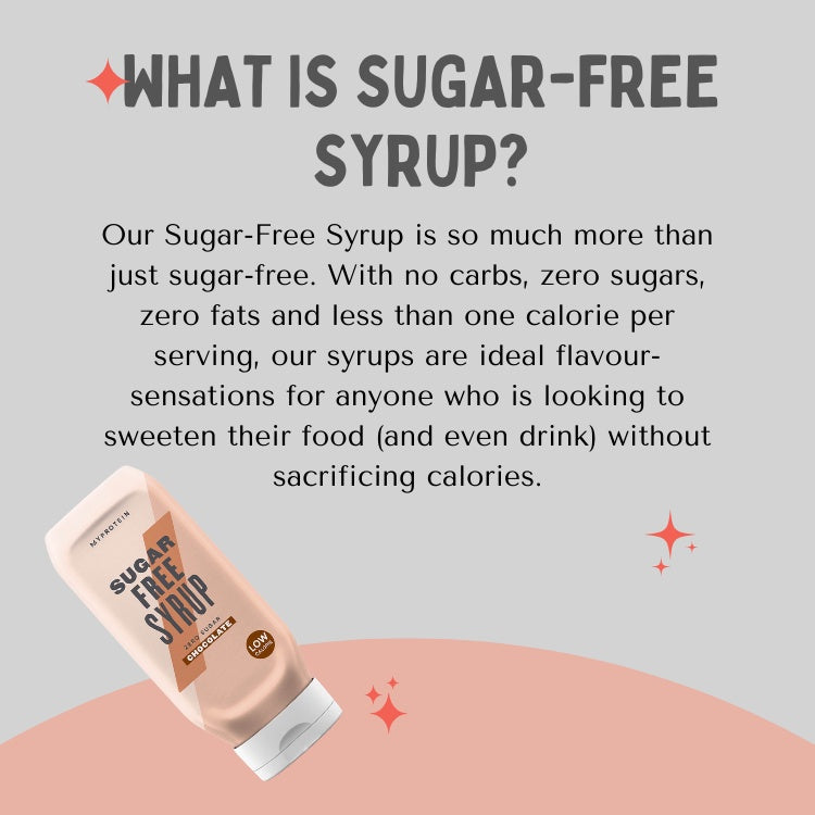 Myprotein Sugar Free Syrup | Zero Sugar, Fat & Energy - Ultimate Sup Singapore