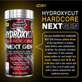 Muscletech Hydroxycut Hardcore Next Gen  Weight Loss  Weight Management  Fat Burner  Slim Body  100 Caps - Ultimate Sup Singapore