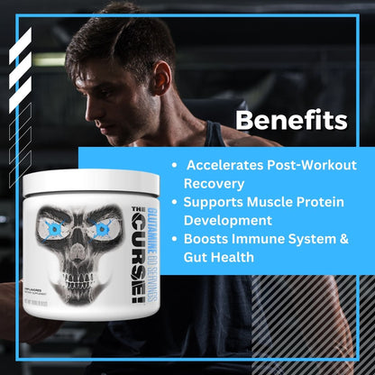 JNX, The Curse! Micronized Glutamine, 60 Servings - Ultimate Sup Singapore
