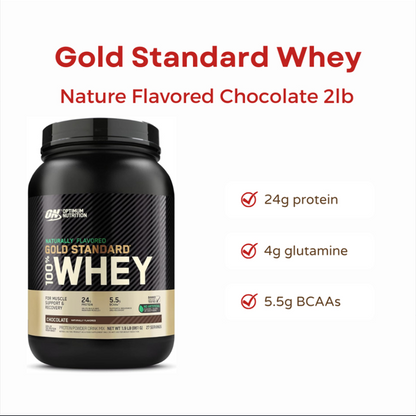 Optimum Nutrition, Gold Standard Whey Protein Powder, 1-10 lbs