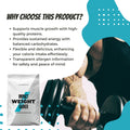 Myprotein Impact Weight Gainer Blend Build Muscle & Gain Weight, Mass Gainer For Strength & Size, Dietary Supplement, 1 - 2.5kg - Ultimate Sup Singapore