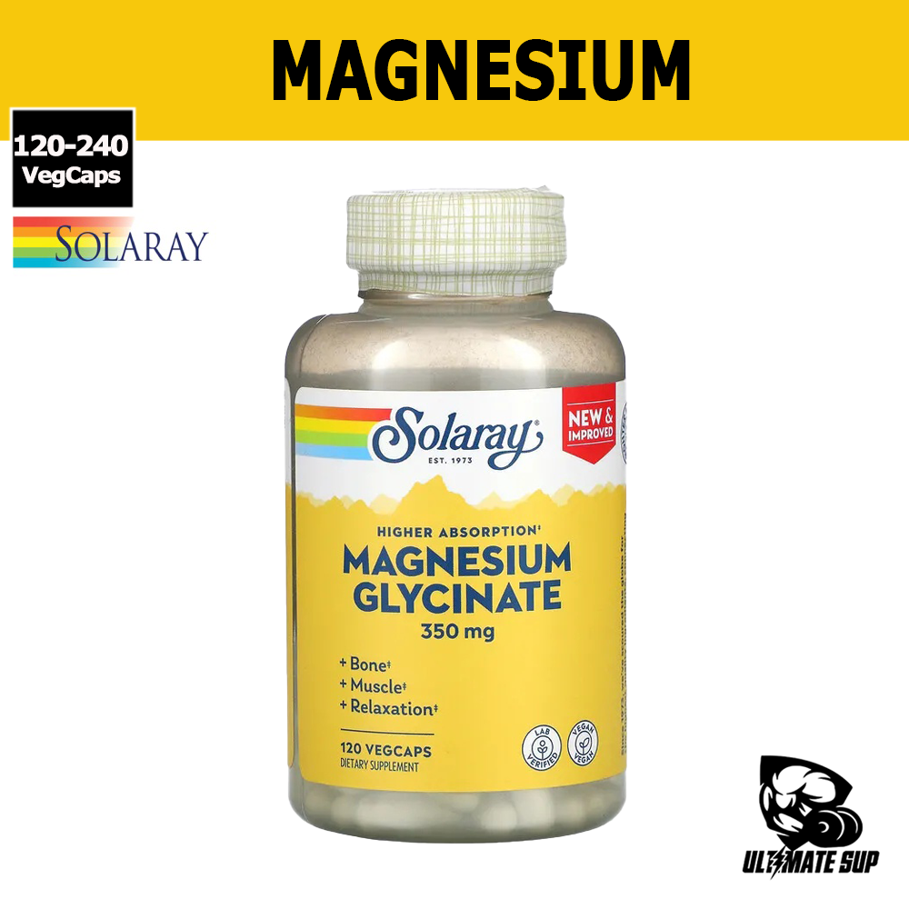 Solaray, High Absorption Magnesium Glycinate - Thumbnail