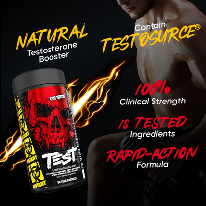 Mutant, TEST Testosterone Booster, 90 Capsules