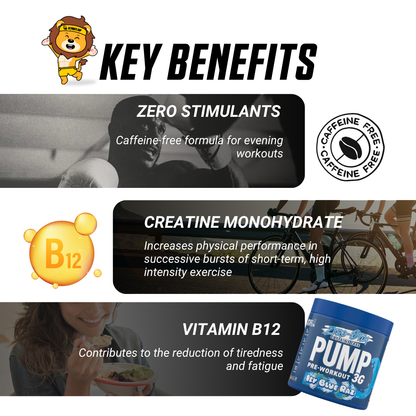 Applied Nutrition, PUMP Pre-Workout Pump Support Energy Focus, 3G