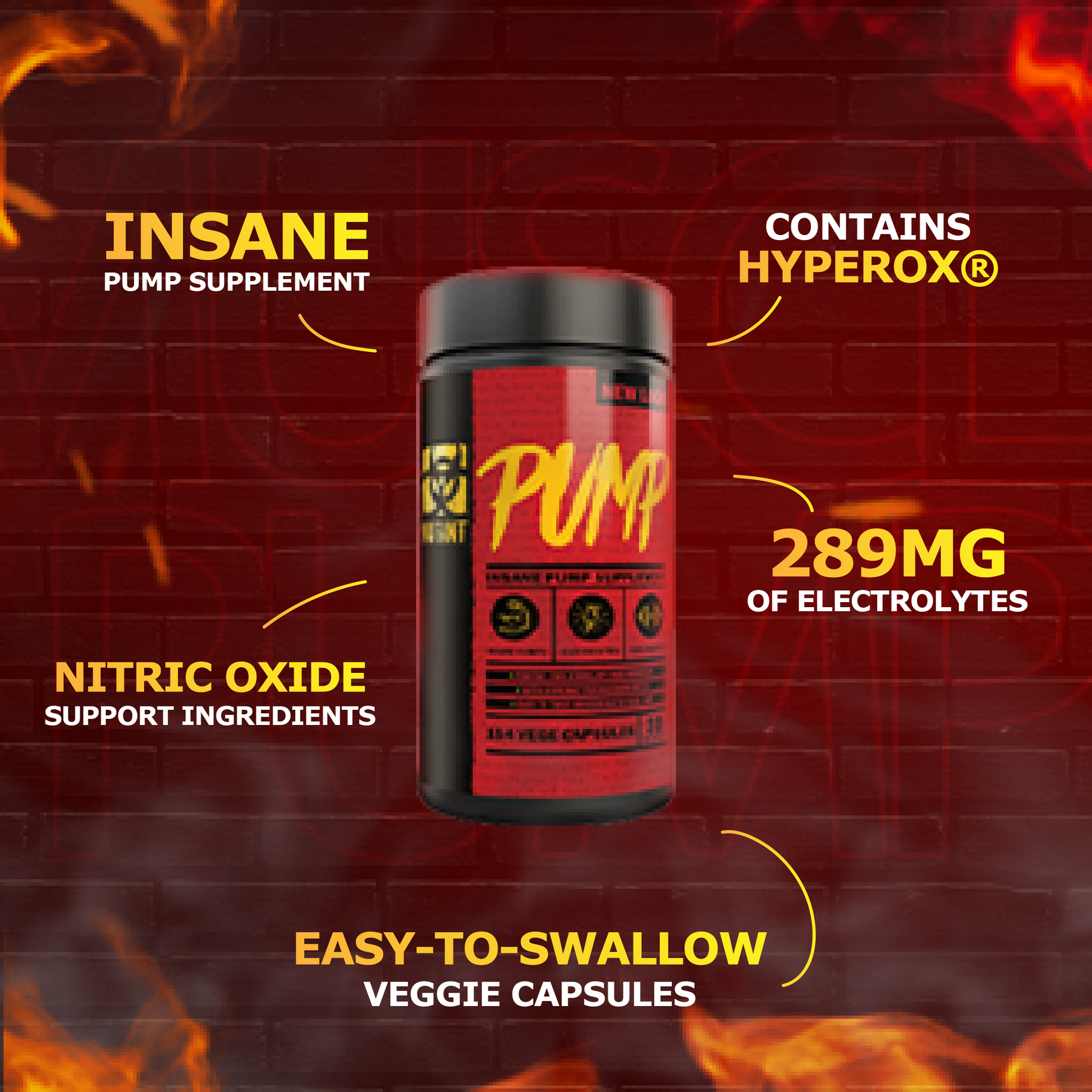 Mutant PUMP 154 capsules - Ultimate Sup Singapore