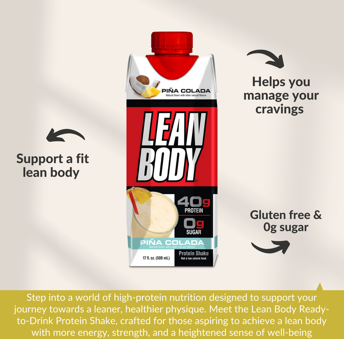 Labrada, Lean Body Ready-to-Drink Protein Shake, Support Lean Muscle, Gluten Free, Healthy Digestion, 250ml - 500ml - Ultimate Sup Singapore