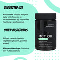 Sports Research MCT Oil Softgels For Weight Loss,100% Non-GMO Coconuts, Keto Friendly, Digestive Supplement - Ultimate Sup Singapore