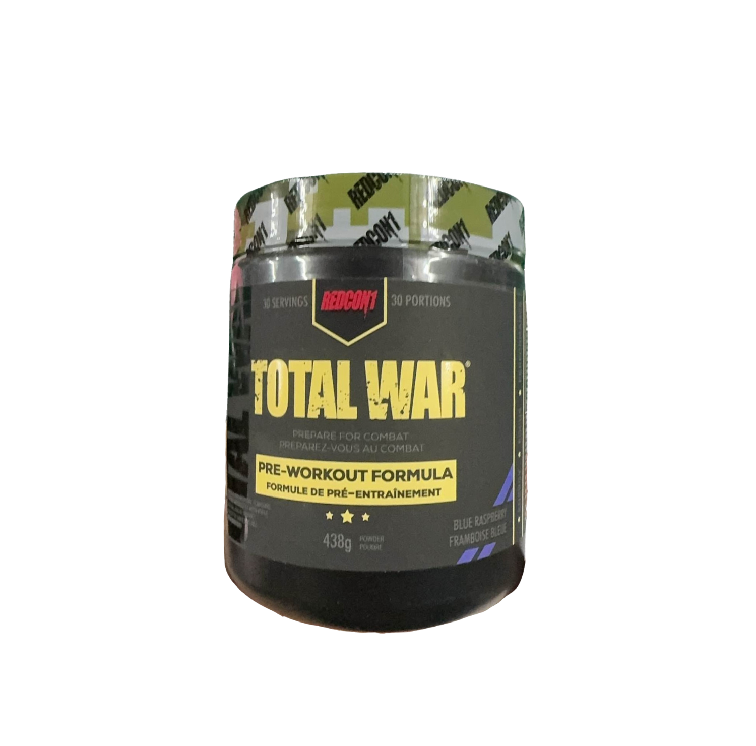 Redcon1, Total War, Pre-Workout, Blue Raspberry, 15.77 oz (447 g) - Ultimate Sup Singapore