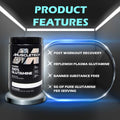 Muscletech, Platinum 100% Glutamine, 60 servings - Ultimate Sup Singapore