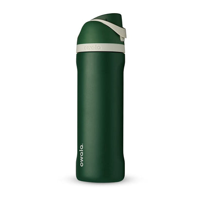Owala, FreeSip Insulated Stainless Steel Blender Bottle w Locking Push Button Lid, 19oz - 24oz - 32oz - 40oz