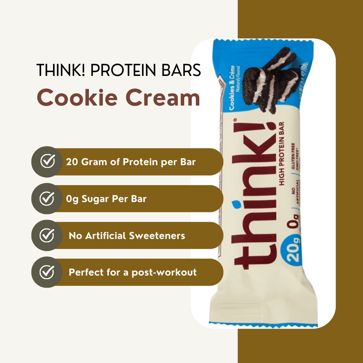 Protein Bar Low Carb, Various Brands and Assorted Flavors, 1pcs