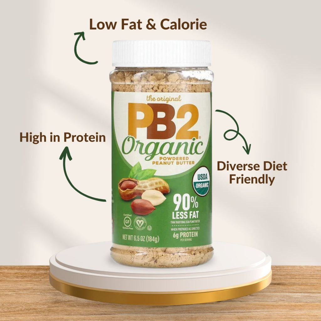 PB2 Foods, The Original PB2, Powdered Peanut Butter, 6.5 - 16 - 32 oz - Ultimate Sup Singapore