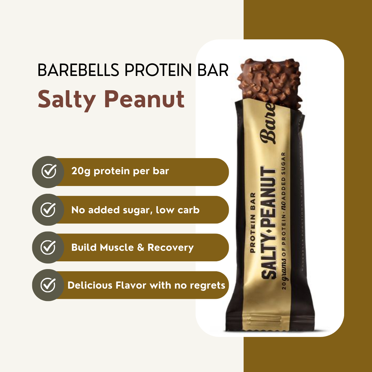 Protein Bar Low Carb, Various Brands and Assorted Flavors, 1pcs