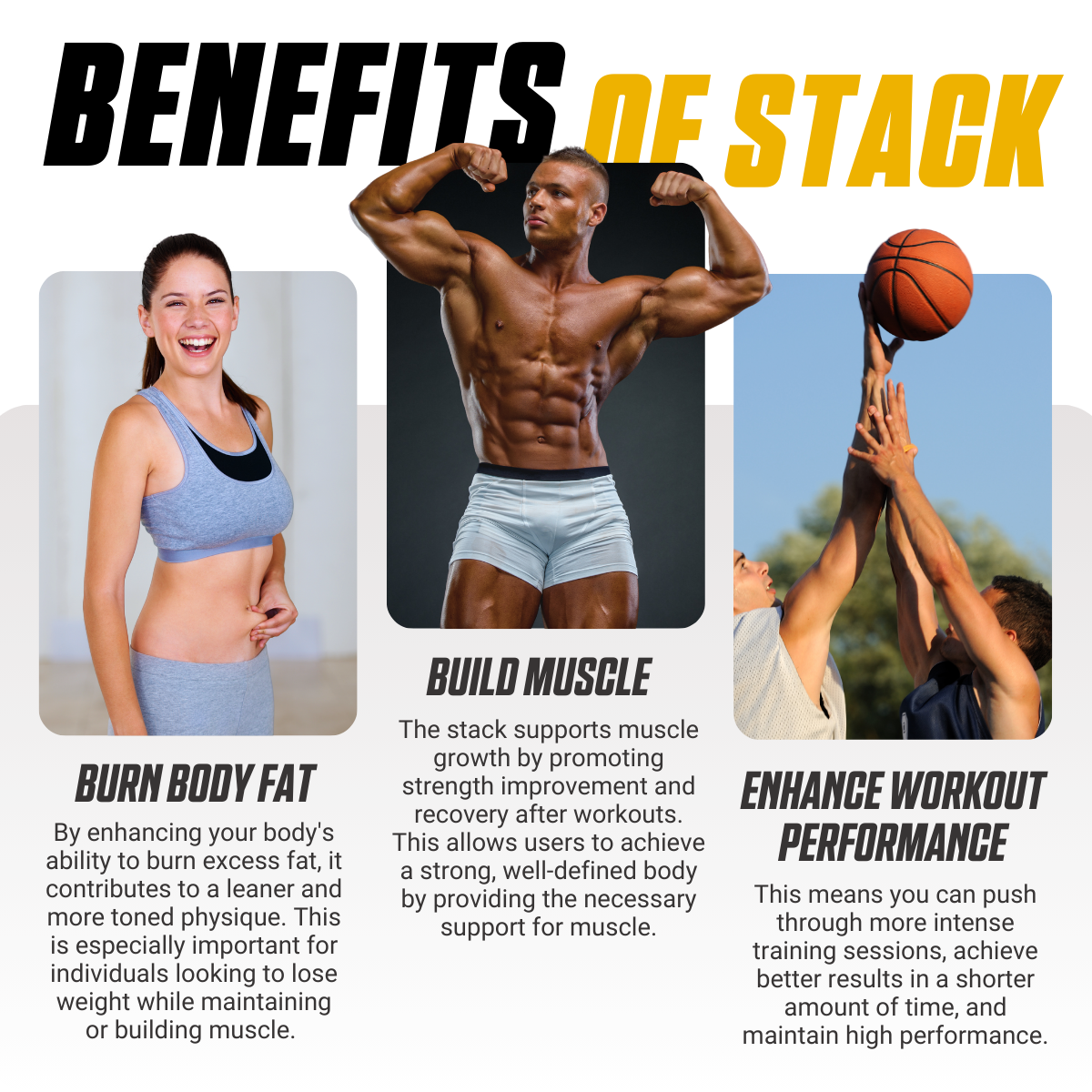 Ultimate, Burn & Build Stack, Muscle Fuel – Shred Fat, Build Muscle - Ultimate Sup Singapore