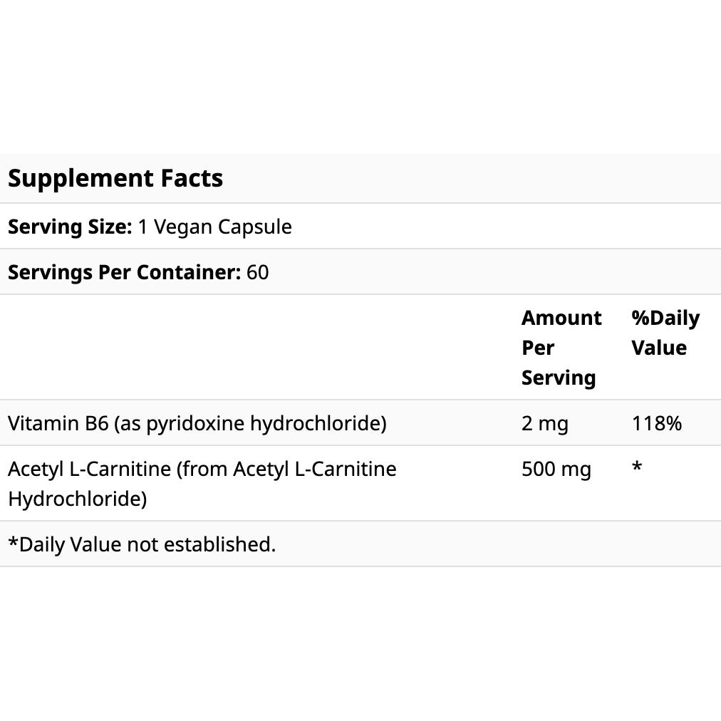 MRM, Nutrition, Acetyl L-Carnitine, 60 Vegan Capsules - Ultimate Sup Singapore