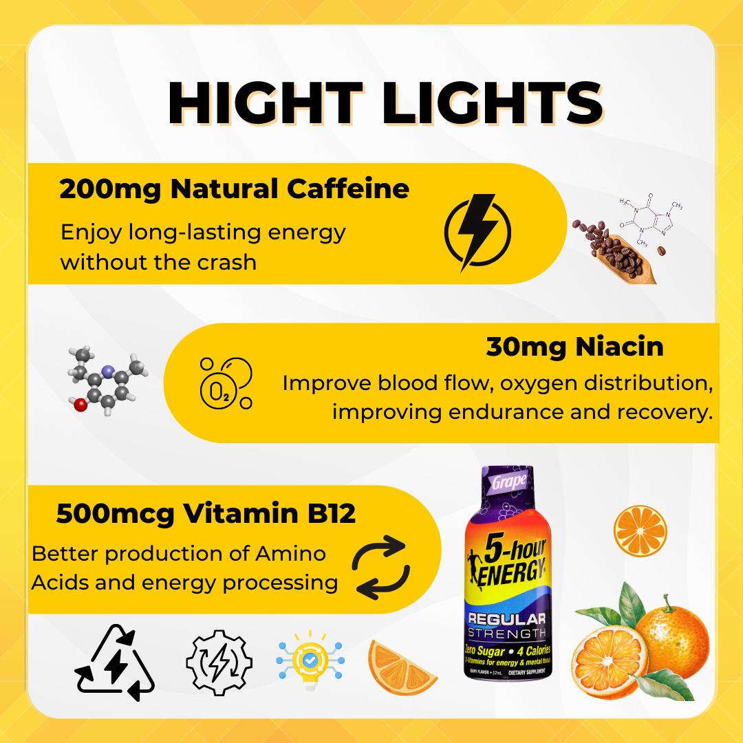 5-Hour Energy, Energy Shot, 57ml - Ultimate Sup Singapore
