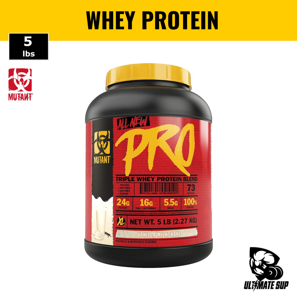 Mutant Pro, Triple Whey Protein Powder, Support Building Muscle, Various Flavors, 5 Lbs, Thumbnails