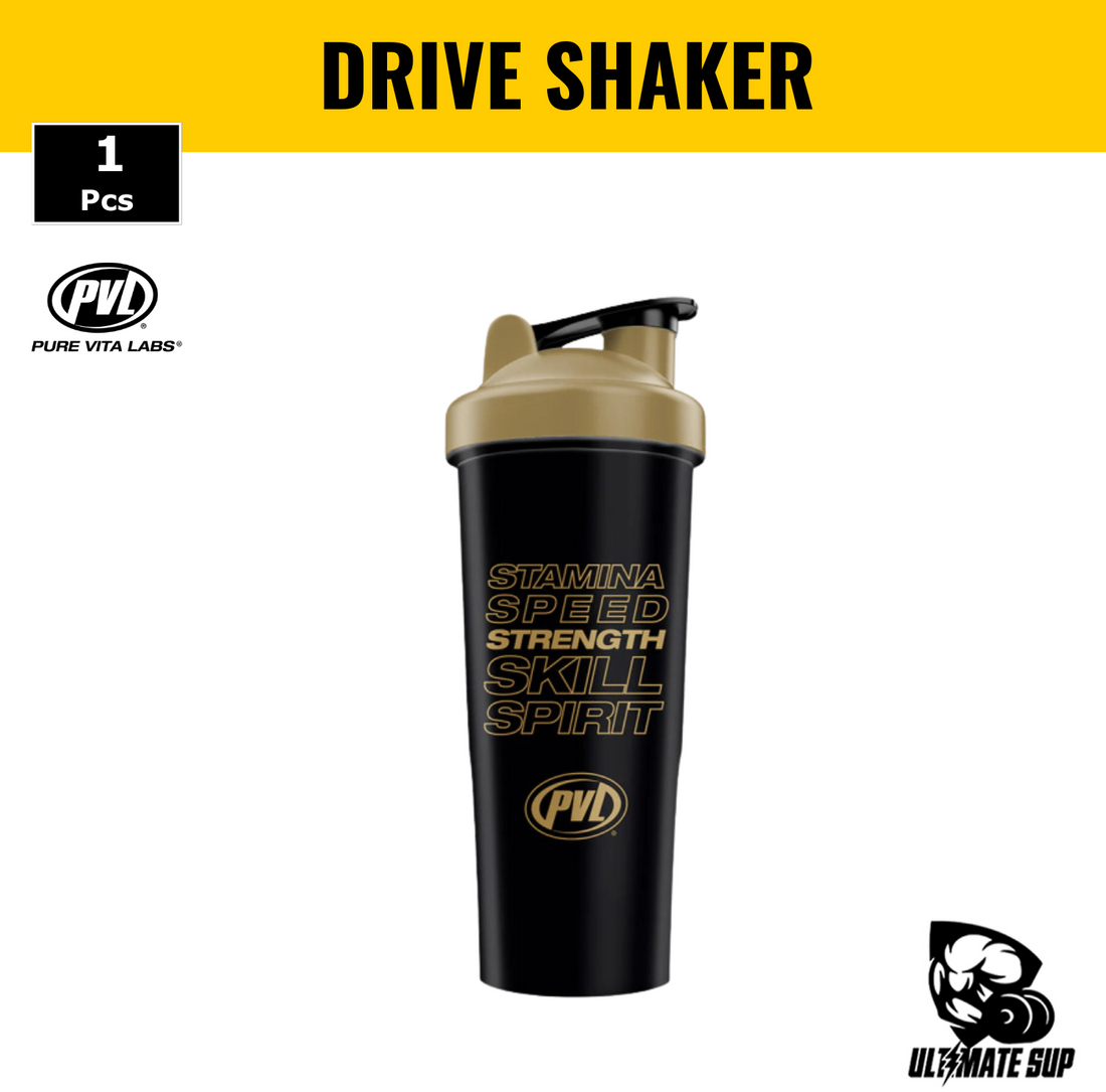 PVL Drive Shaker Cup, Blender Bottle, Water Bottle, Protein Shaker for Gymer, 1 Litre - Ultimate Sup Singapore