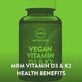 MRM, Vegan Vitamin D3 & K2 | 60 Vegan Capsules - Ultimate Sup Singapore