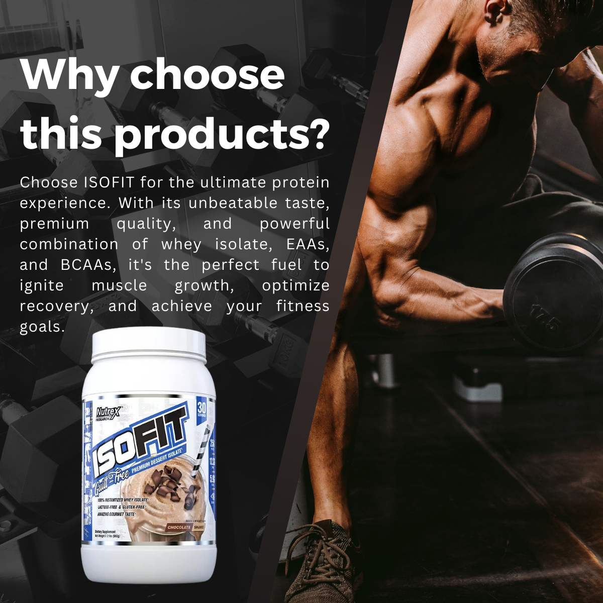 Nutrex Research, IsoFit Whey Protein Isolate, 30-70 Sers - Ultimate Sup Singapore