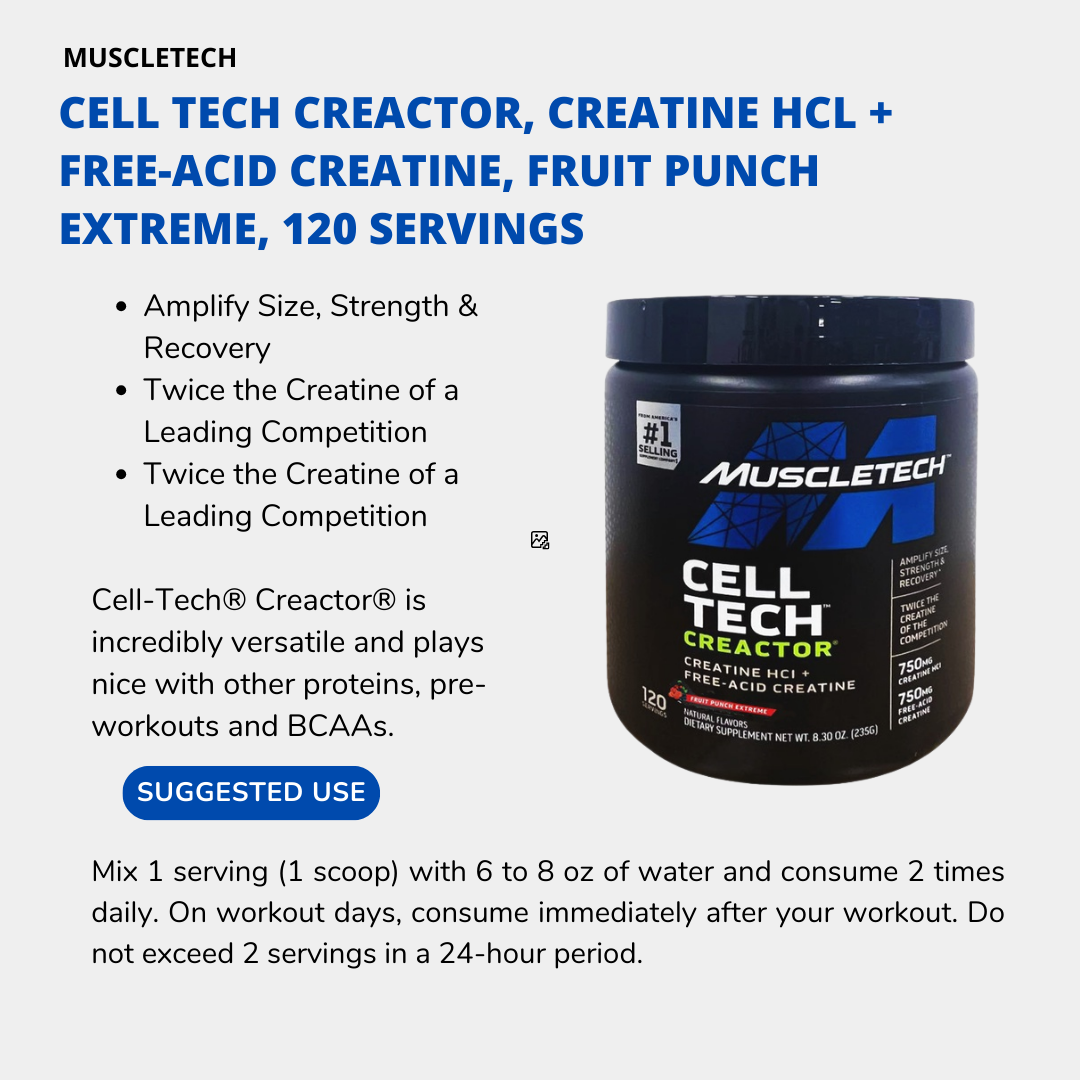 MuscleTech, Cell Tech Performance Series, 3-6 lbs - Ultimate Sup Singapore