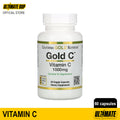 California Gold Nutrition, Gold C, Vitamin C, antioxidant, supports immune health, 750mg / 1000mg - Ultimate Sup Singapore