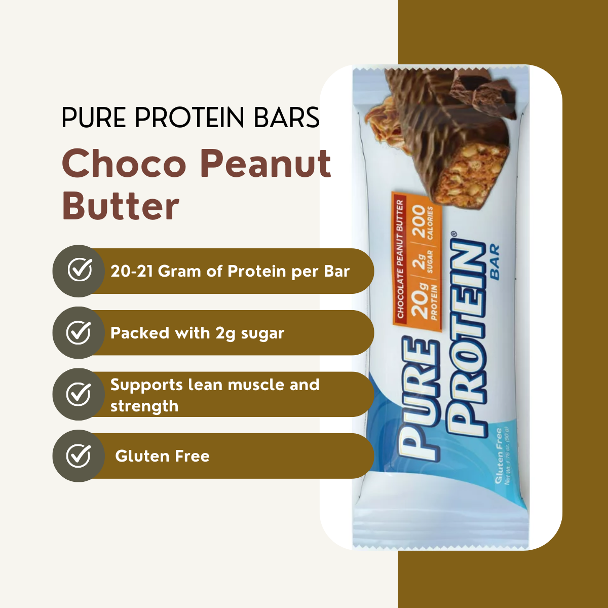 Protein Bar Low Carb, Various Brands and Assorted Flavors, 1pcs