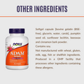 NOW Foods | ADAM | Superior Men's Multivitamin | 90 capsules - Ultimate Sup Singapore