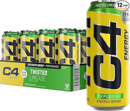 Cellucor, C4 Original Energy Drink, 16oz (3-12 cans)