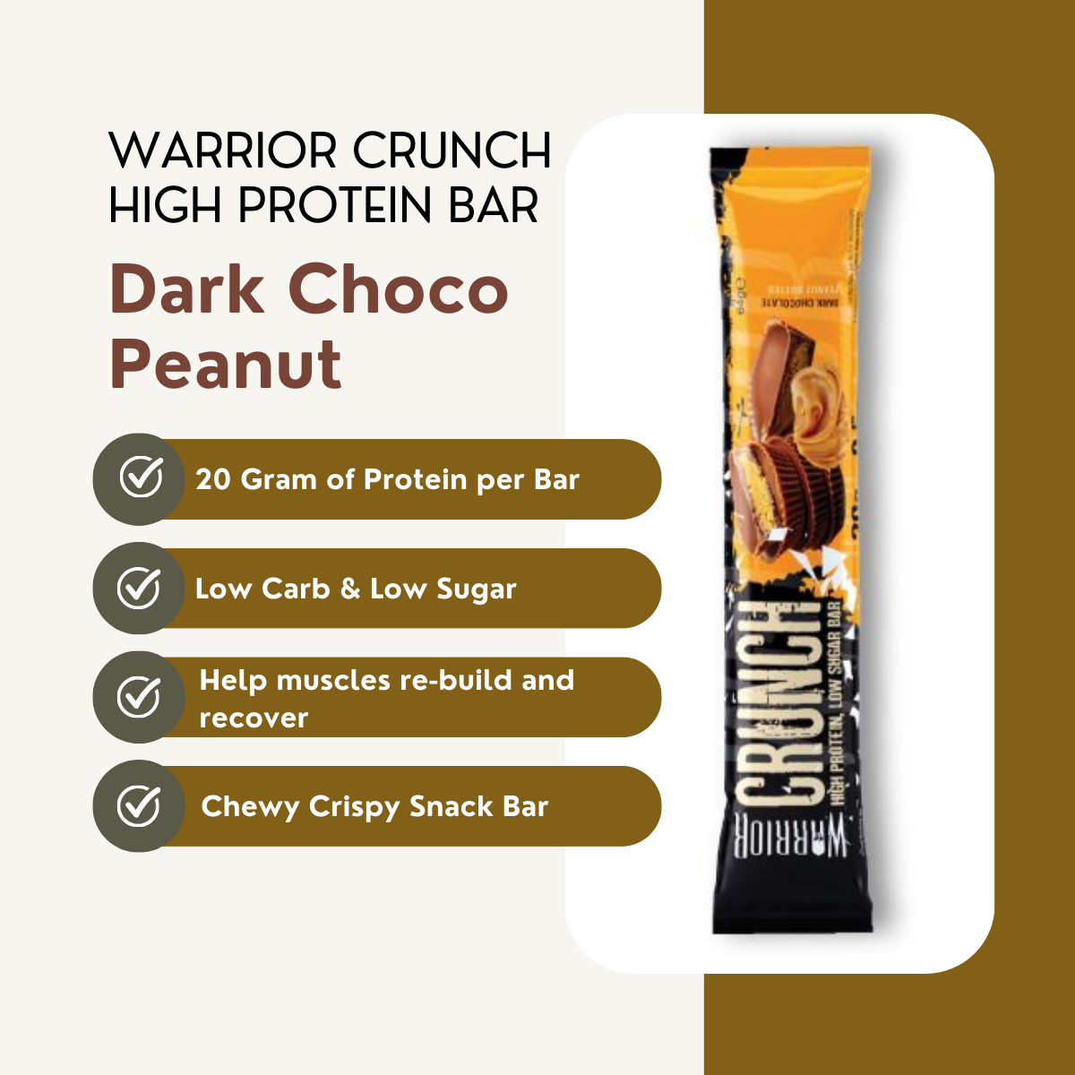 Protein Bar Low Carb, Various Brands and Assorted Flavors, 1pcs