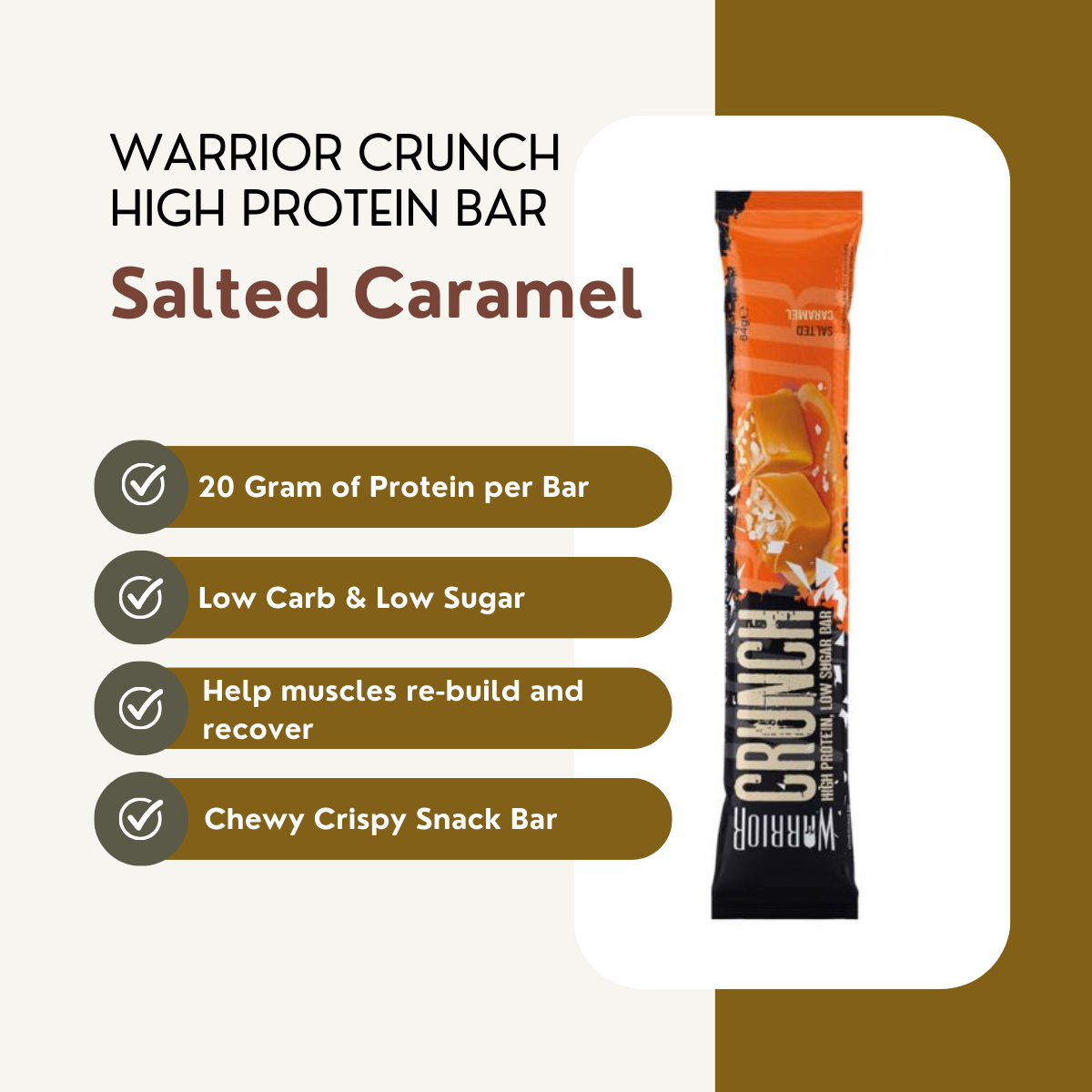 Protein Bar Low Carb, Various Brands and Assorted Flavors, 1pcs
