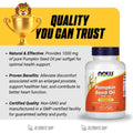 NOW Foods, Pumpkin Seed Oil, 1,000 mg, 100 Softgels (500 mg per Softgel) - Ultimate Sup Singapore