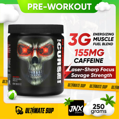 JNX Sports, The Curse Pre-Workout 20-50 sers - Ultimate Sup Singapore