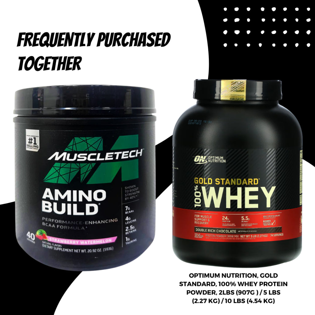 Muscletech Amino Build, BCAA, Amino Acid + Electrolyte Powder, Support Muscle Recovery, Build Muscle, 593g - Ultimate Sup Singapore